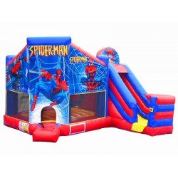 Spiderman Bouncer Slide Combo Spiderman Bouncer Slide Combo