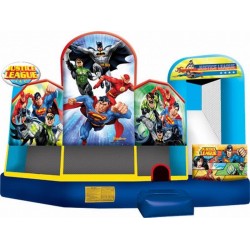 Inflatable Justice League 5 In 1 Combo