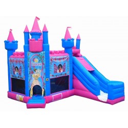 Inflatable Princess Castle Pink Inflatable Princess Castle Pink