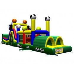 Inflatable All Star Obstacle Course Game Inflatable All Star Obstacle Course Game
