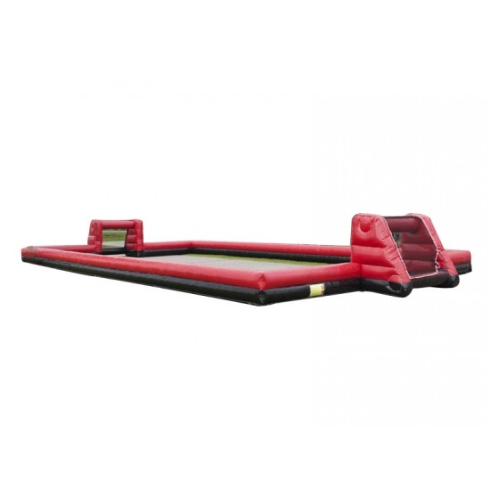 Inflatable Soccer Field Black Red Inflatable Soccer Field Black Red