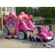 Inflatables Princess Carriage Combo Horses Inflatables Princess Carriage Combo Horses
