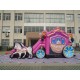 Inflatables Princess Carriage Combo Horses Inflatables Princess Carriage Combo Horses