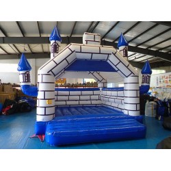 Camelot Bouncy Castle Blue/White Camelot Bouncy Castle Blue/White