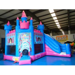 Inflatable Princess Castle Pink Inflatable Princess Castle Pink