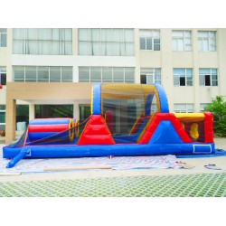 Inflatable Backyard Obstacle Challenge Inflatable Backyard Obstacle Challenge