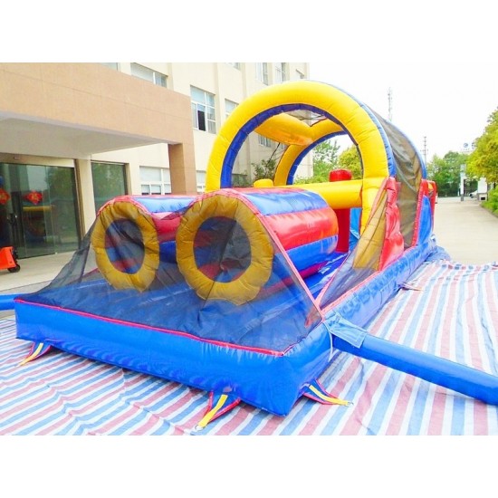 Inflatable Backyard Obstacle Challenge Inflatable Backyard Obstacle Challenge