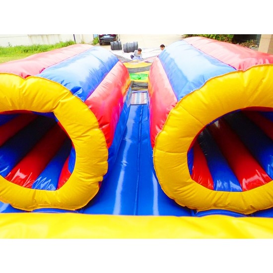 Inflatable Backyard Obstacle Challenge Inflatable Backyard Obstacle Challenge
