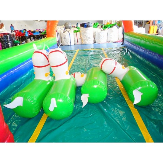 Inflatable Derby 3 Lane Inflatable Derby 3 Lane