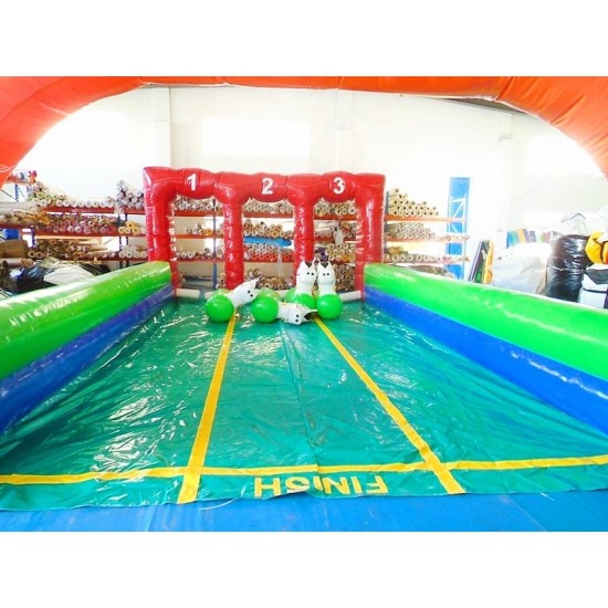 Inflatable Derby 3 Lane Inflatable Derby 3 Lane