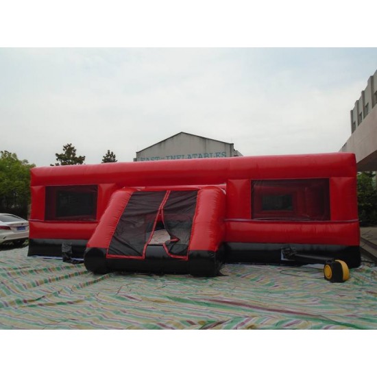 Inflatable Soccer Field Black Red Inflatable Soccer Field Black Red