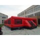 Inflatable Soccer Field Black Red Inflatable Soccer Field Black Red