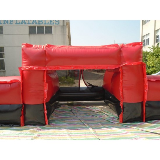 Inflatable Soccer Field Black Red Inflatable Soccer Field Black Red