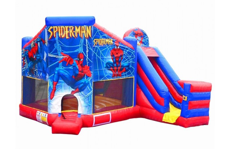 Spiderman Bouncer Slide Combo